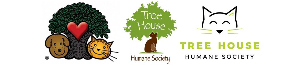 three tree house logos through the years