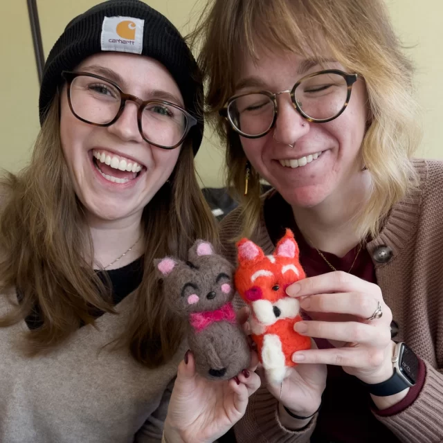 Last Saturday, FeltiFriends stitched a little magic into our shelter with two wool felting classes, guiding eager crafters as they sculpted these purr-fectly adorable felt kitties 🧶🐱⁠
⁠
Seeing these tiny wool wonders had us completely felt-struck — and dreaming about the real-life felty friends waiting to warm hearts on our adoption floor. Ready to needle a little more love into your life?⁠
⁠
Meet your new best friend today: bit.ly/THHSAdopt